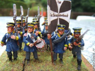 Les polono-sileso-teuton s à pied d'oeuvre