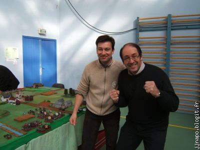 Xavier (à gauche) et JJ
