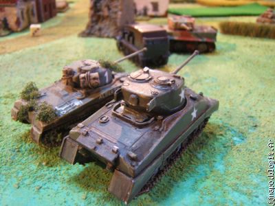 Un combat titanesque a opposé deux Sherman à un Tigre