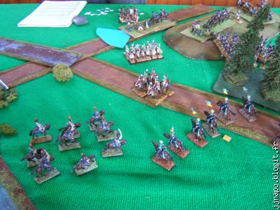 Portugais et Brunswickois mordent les flancs des tricolores