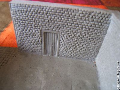Un détail de l'intérieur de la grange