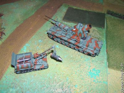 Karl, mon mortier de 580 mm et son panzer-chargeur serviront de cibles