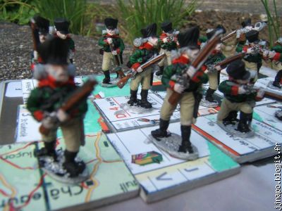 Mes Prussiens n'avaient pas encore de tirailleurs. Voilà qui est fait