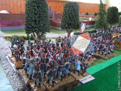 La masse des troupes françaises