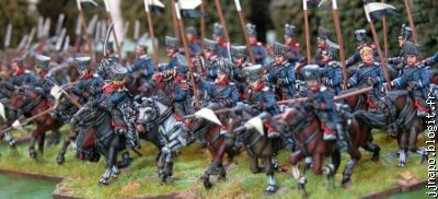 Les Uhlans, prêts à charger
