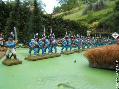 L'infanterie légère espagnole (figurines Front Rank)