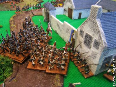 L'attaque des grenadiers de Pavlov contre la ferme. Hourra !