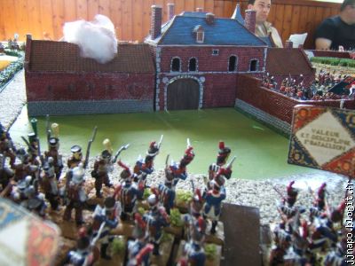 Le premier assaut français