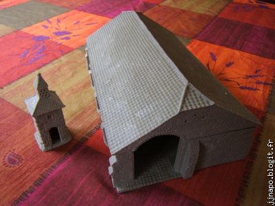 La grange et le puits de Hougoumont