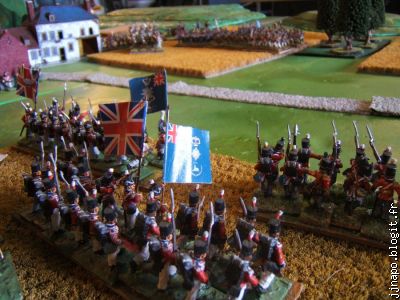 Les Anglais et les Ecossais se préparent à recevoir l'assaut