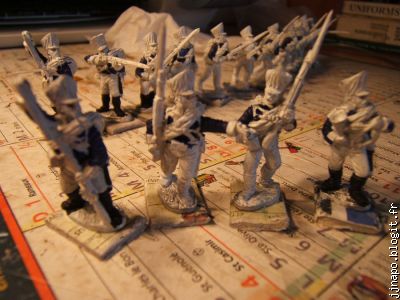 Les quatre zigotos, au salon d'habillage
